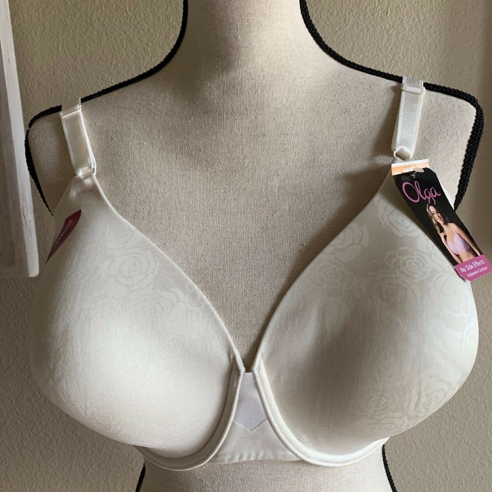Olga No Side Effects Full Coverage Bra 38DD